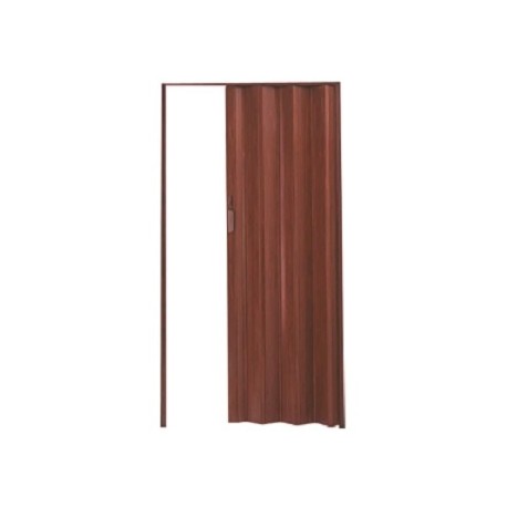 PORTA PVC SANFONADA 80CM JATOBÁ