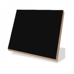 CHAPA MDF 15MM PRETO 2 FACES