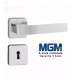 FECHADURA MGM MODENA ROSETA QUADRADA CR OU LO