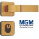 FECHADURA MGM MODENA ROSETA QUADRADA CR OU LO