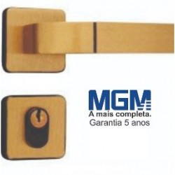 FECHADURA MGM MODENA ROSETA QUADRADA CR OU LO